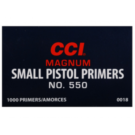 CCI Small Pistol Primers No. 550 x1000