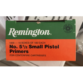 Remington No. 5 1/2 Small Pistol Primers x1000 